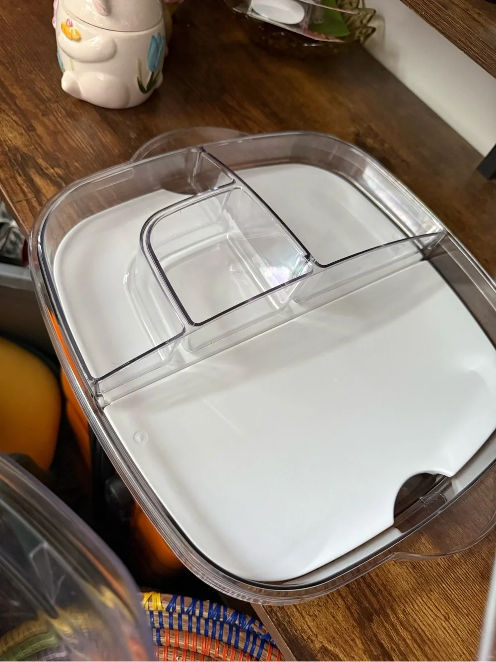 Pampered chefs cook and serve tray